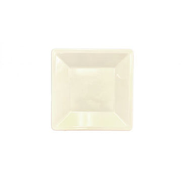Thunder Group PS3208V Melamine Plate, 8 1/4" x 8 1/4", Ivory, 12/Pack - Default Title