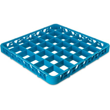 Carlisle OptiClean Polypropylene Rack Extender, Full Size - Blue
