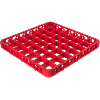 Carlisle OptiClean Polypropylene Rack Extender, Full Size - Red