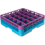 Carlisle RG25 OptiClean Polypropylene Glass Rack, Full Size - Purple