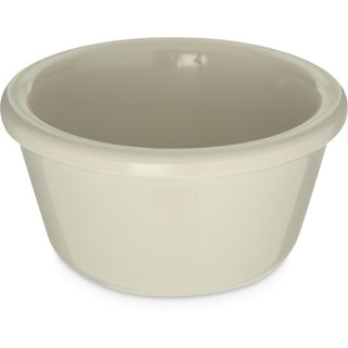 Carlisle Smooth Melamine Ramekin, 4 oz., 48/Case - Bone White