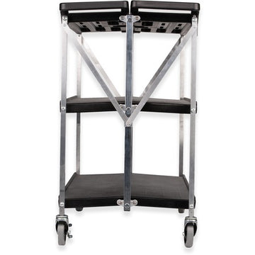 Carlisle SBC203103 Utility Cart, 20 1/2" x 40", Black - Default Title