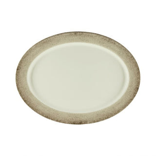 Thunder Group SD2118J Jazz Melamine Platter, 13 1/2" x 18", Beige - Default Title