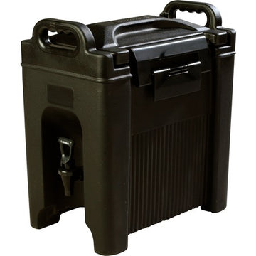 Carlisle Cateraide XT Polyethylene Insulated Beverage Dispenser, 2.5 gal. - Black