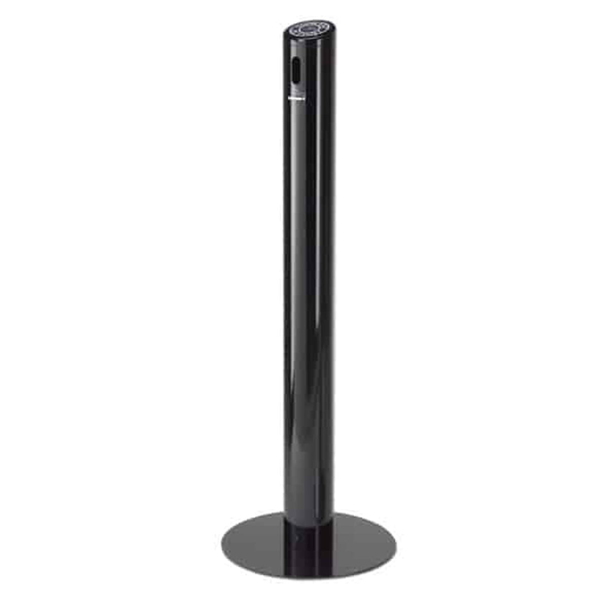 Commercial Zone Smokers' Outpost Cigarette Receptacle, 1,200 Cigarette Butts - Black