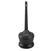 Commercial Zone Smokers' Outpost Polyethylene Cigarette Receptacle, 16 qt. - Black