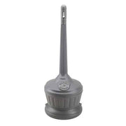 Commercial Zone Smokers' Outpost Polyethylene Cigarette Receptacle, 16 qt. - Gray