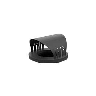 Commercial Zone ArchTec Steel Lid, Black - Outdoor Trash Can