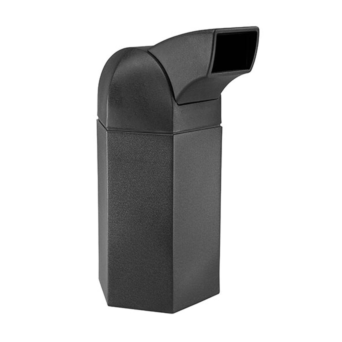 Commercial Zone Commerical Zone PolyTec Heavy Duty Plastic Trash Can, Black - 50 gal.