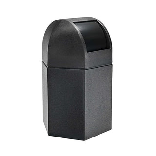 Commercial Zone 73790199 Commerical Zone PolyTec Heavy Duty Plastic Trash Can, 45 gal., Black - Default Title
