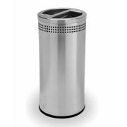 Commercial Zone 745829 Precision Series Stainless Steel Recycling Bin, 20 gal., Silver - Default Title