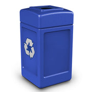Commercial Zone Commerical Zone PolyTec Recycling Bin, 42 gal. - Blue