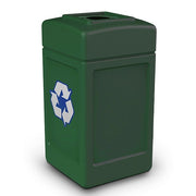 Commercial Zone Commerical Zone PolyTec Recycling Bin, 42 gal. - Green