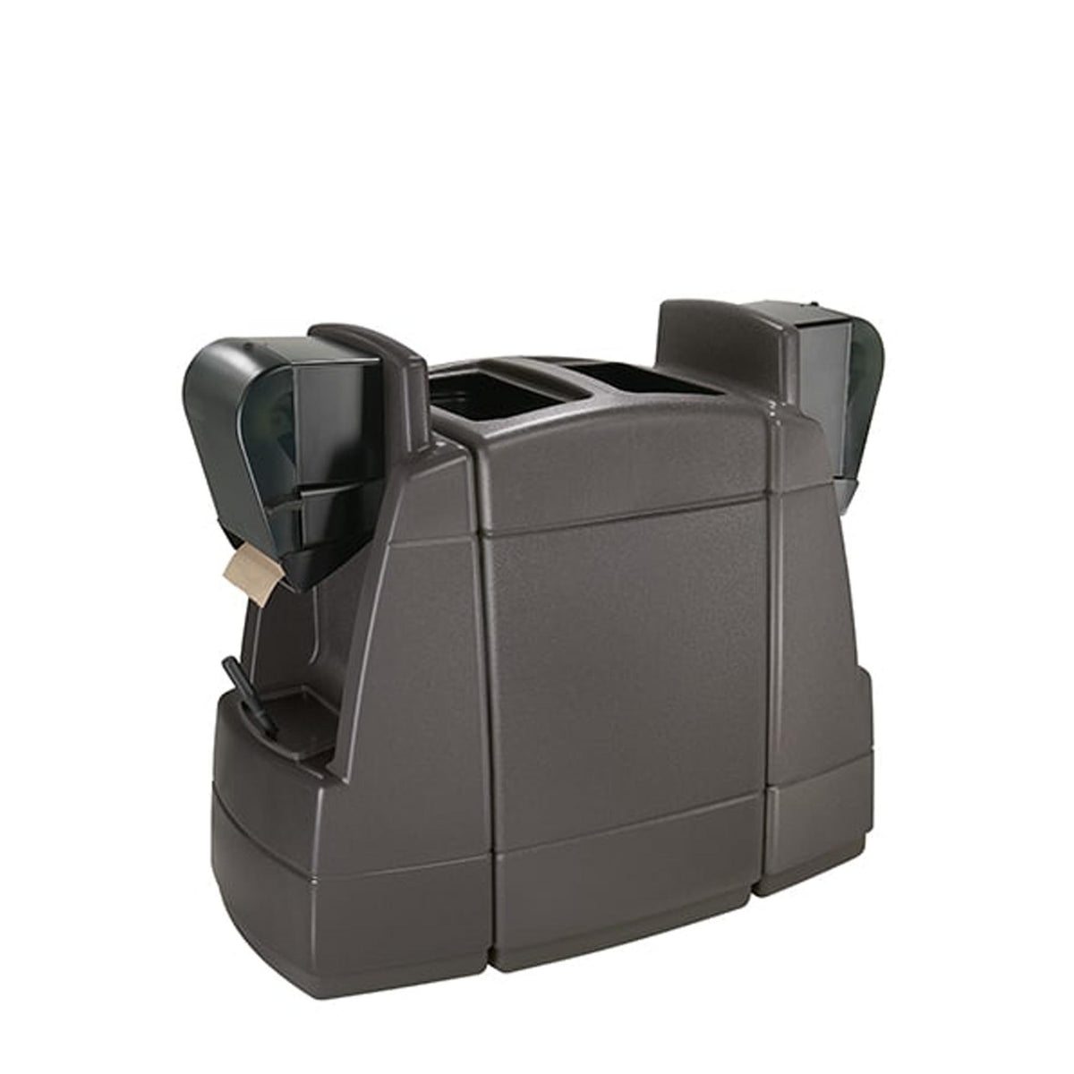 Commercial Zone Islander Series Trash Can, 55 gal., Gray - 50 3/4"