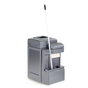 Commercial Zone 75910199 Islander Tahiti Polyethylene Waste Container, 42 gal., Black - Default Title