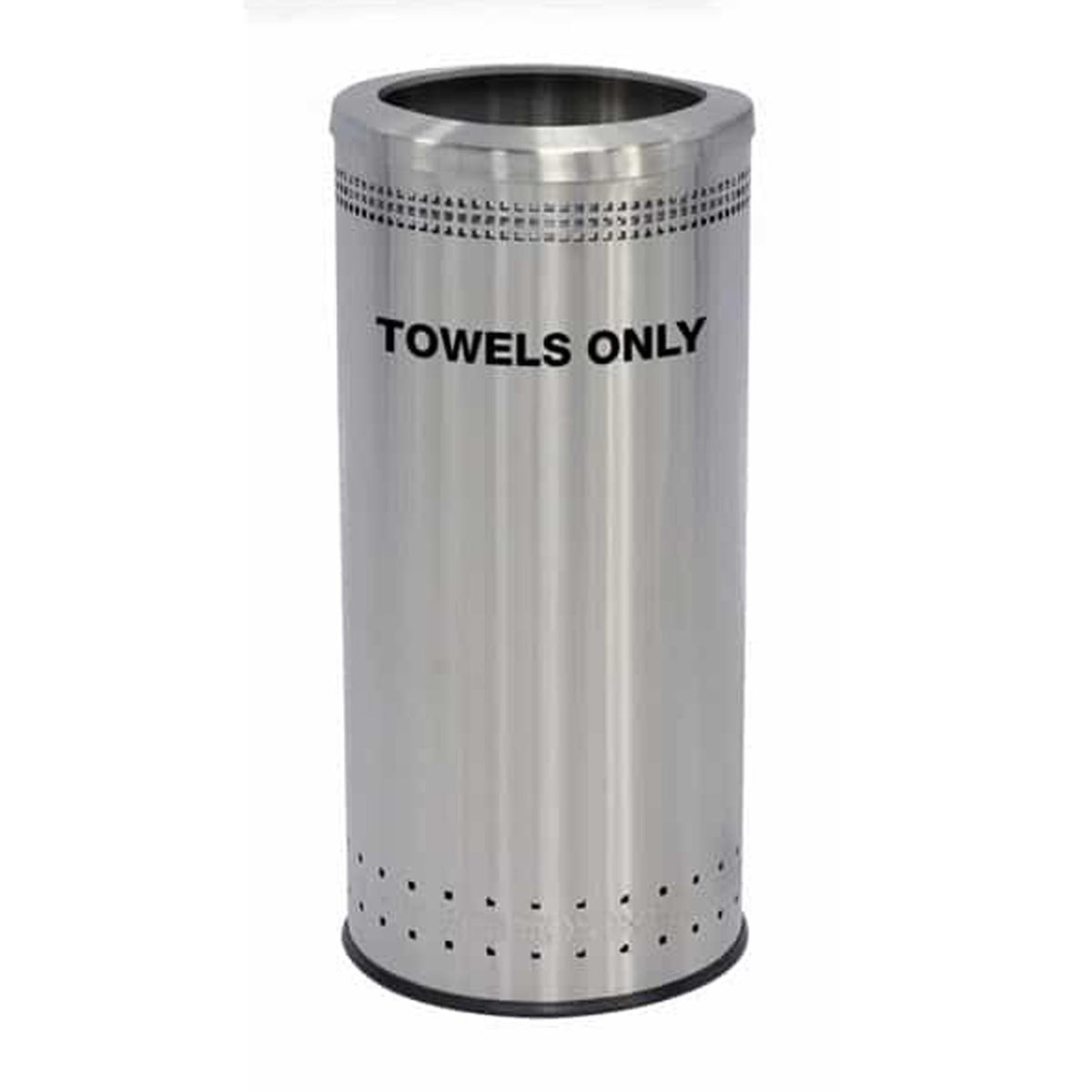 Commercial Zone 78282999 Precision Towel Receptacle, 25 gal., Silver - Default Title