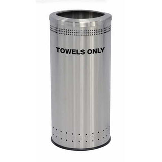 Commercial Zone 78282999 Precision Towel Receptacle, 25 gal., Silver - Default Title