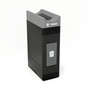 Commercial Zone Avante Trash Can, 30 gal. - Black Gray