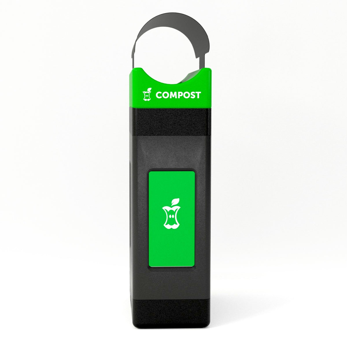 Commercial Zone Avante Trash Can, 30 gal. - Black Green