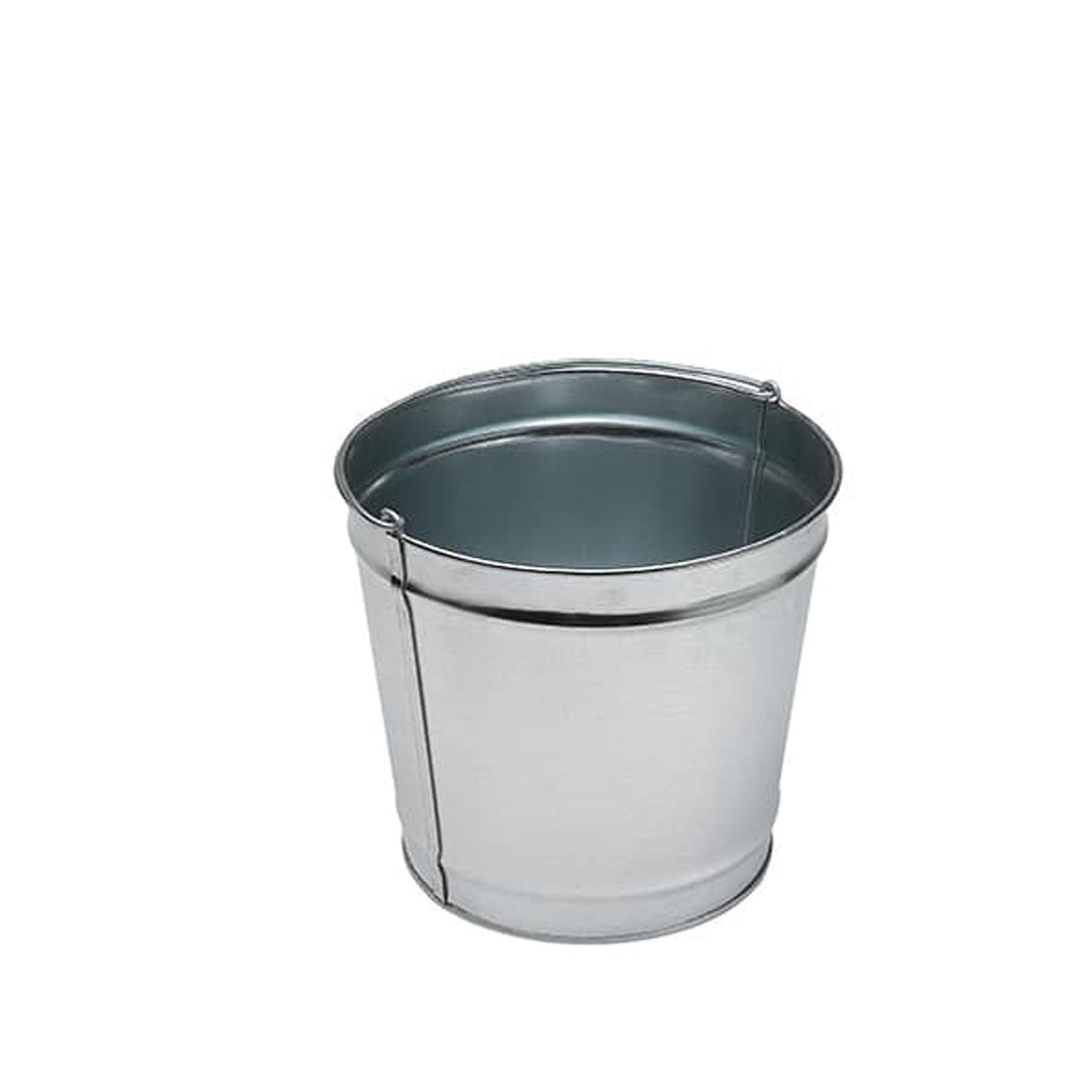 Commercial Zone Galvanized Steel Pail, Silver - 5 qt.