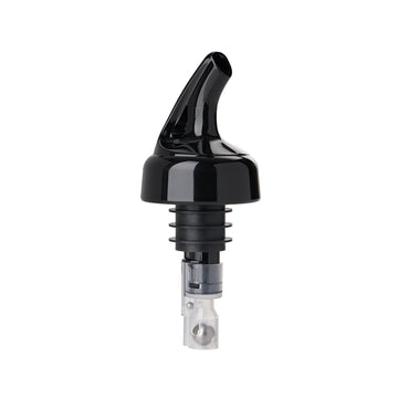 Precision Pours Plastic Measured Liquor Pourer, Amber, 12/Pack - 1 oz.