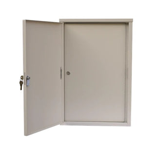 Omnimed Powder Coated Steel Cabinet, Beige - 16" x 8" x 24"