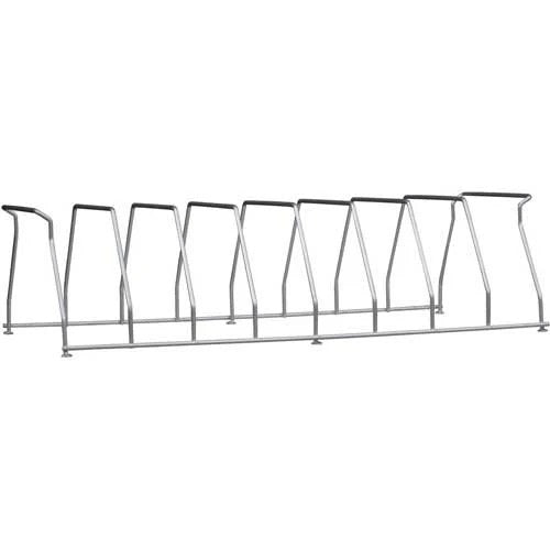 Omnimed Wire Organizer, 25 1/4" Wide, Silver - 8 Binders
