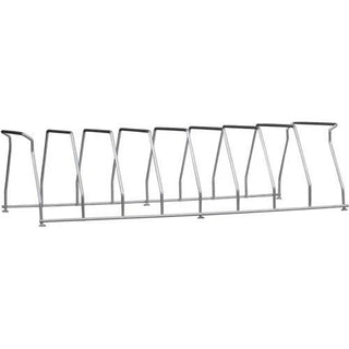 Omnimed Wire Organizer, 25 1/4" Wide, Silver - 8 Binders