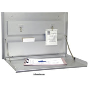 Omnimed Wall Desk, 20 3/4" Wide - Aluminum