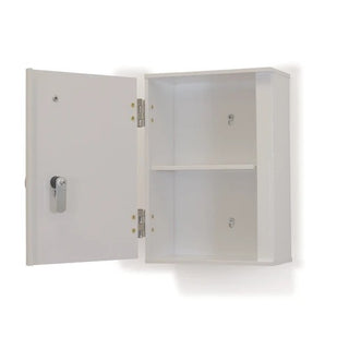 Omnimed ABS Plastic Cabinet, 4" Wide, White - 7 1/2"