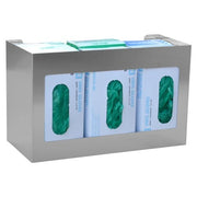 Omnimed Stainless Steel Dispenser, Silver - 6 Boxes