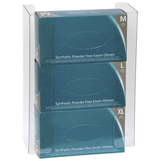 Omnimed 305362 PETG Dispenser, 3 Boxes, Clear - Default Title
