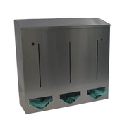 Omnimed Stainless Steel PPE Dispenser, 17" High, Silver - 18"