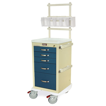 Harloff MPA1824K05+MD18-ANS Powder Coated Aluminum Cart, 22" x 24 3/4" - Default Title