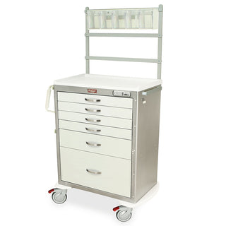 Harloff MDS3030E16 Powder Coated Steel Medical Cart, 22" x 36 3/4" - Default Title