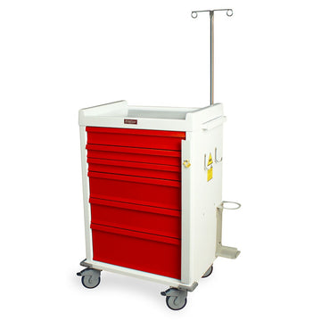 Harloff MR6B-EMG Powder Coated Aluminum Cart, 23 3/4" x 31 13/16" - Default Title
