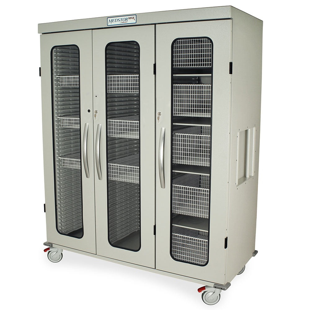 Harloff MSPM83-00GK Steel Medical Storage Cabinet, 28" x 60" - Default Title