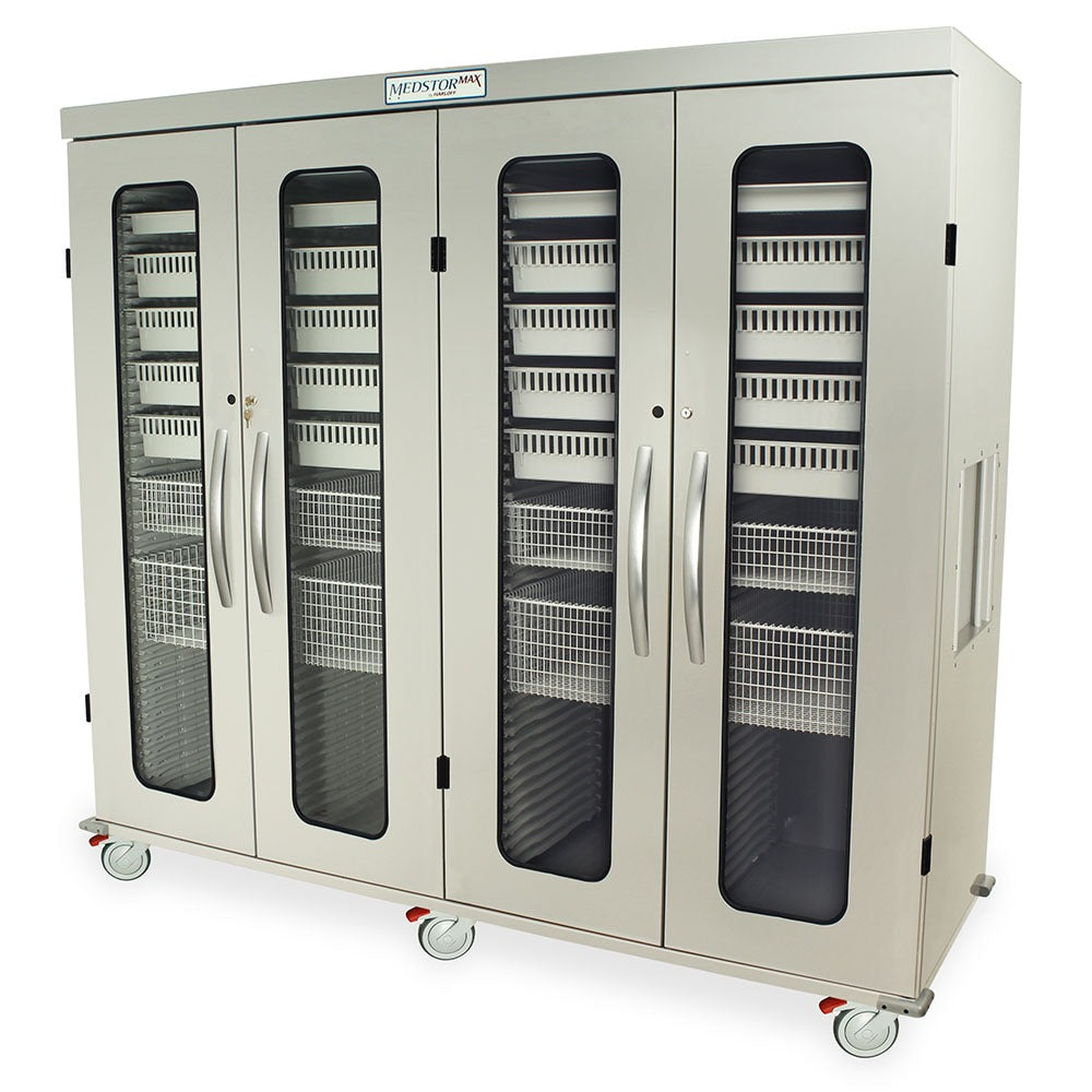 Harloff MSPM84-00GK Steel Medical Storage Cabinet, 30 1/4" x 82 1/8" - Default Title