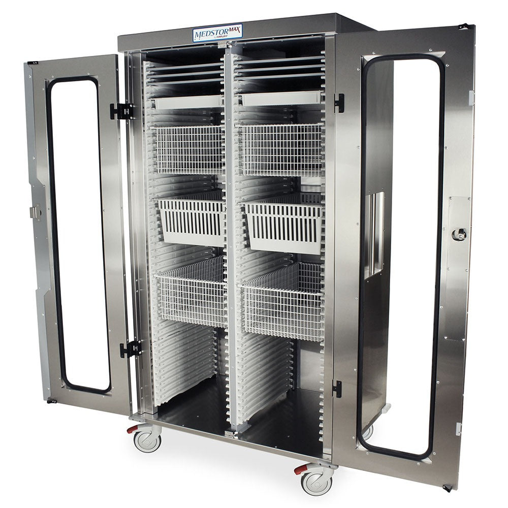 Harloff MSSM82-00GK Stainless Steel Storage Cabinet, 29 5/8" x 42" - photo 2