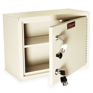 Harloff Steel Cabinet, Beige - 15"