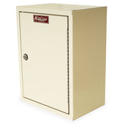 Harloff Steel Cabinet, Beige - 8" x 11" x 15"