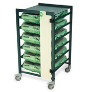 Harloff STC Aluminum Scope Transit System, 24 3/8" x 20 1/2" - 6 Trays