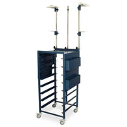 Harloff STC Aluminum Scope Transit System, 24 3/8" x 20 1/2" - 8 Trays