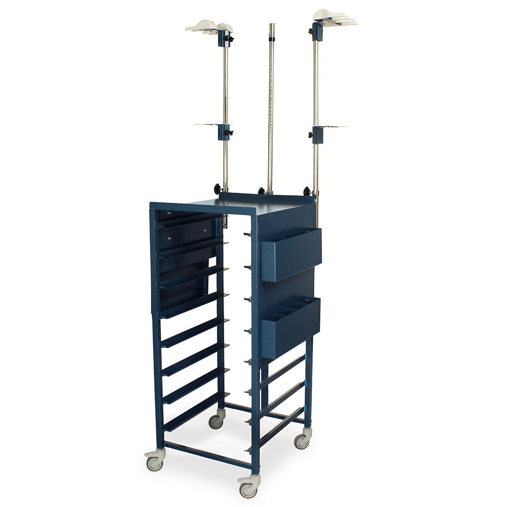 Harloff STC Aluminum Scope Transit System, 24 3/8" x 20 1/2" - 8 Trays