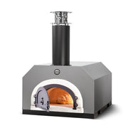 Chicago Brick Oven CBO-O-CT-500 Wood-Fired Pizza Oven, 34 1/4" Wide - Silver