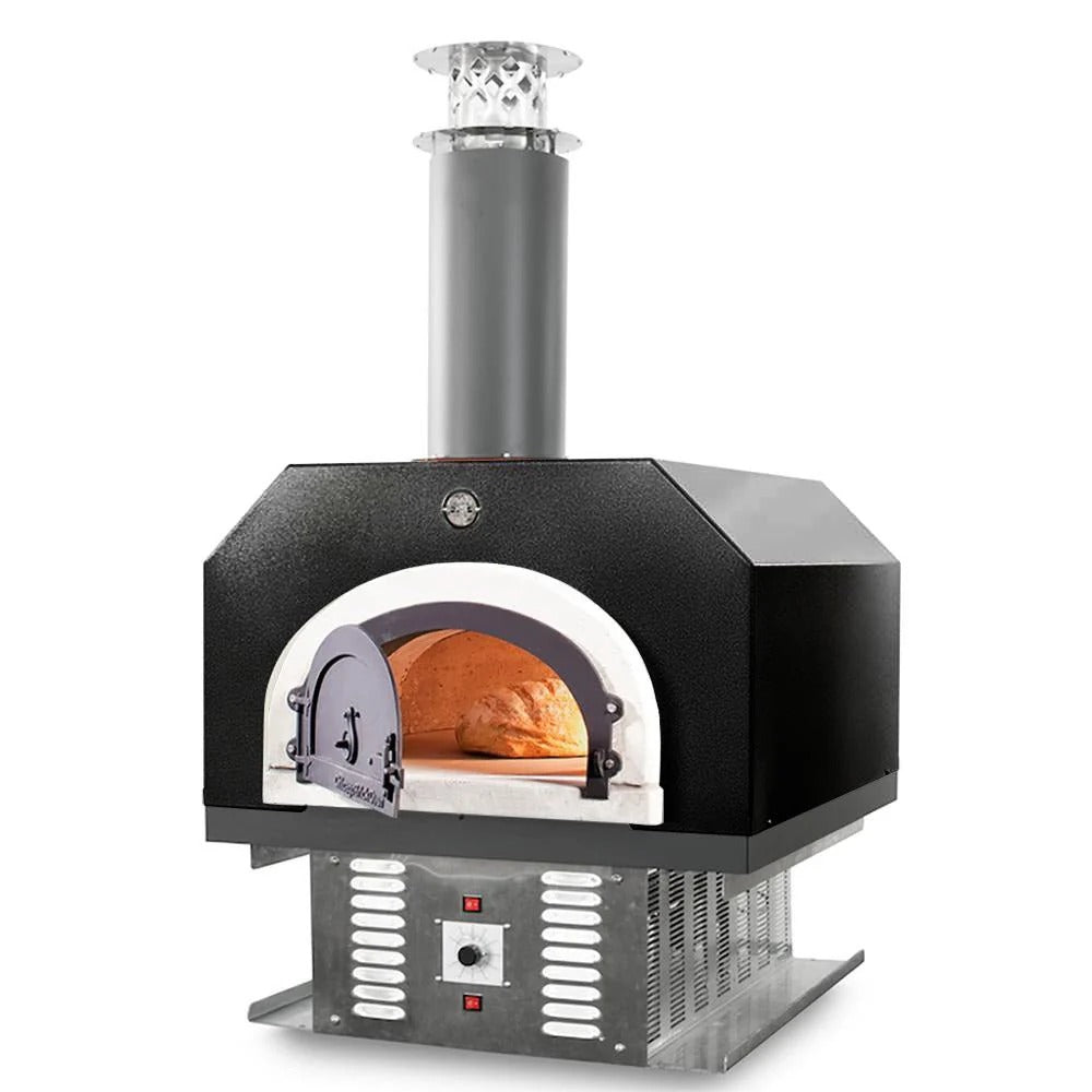 Chicago Brick Oven CBO-O-CT-750-HYB-NG Pizza Oven, 35 1/2" Wide - Solar Black