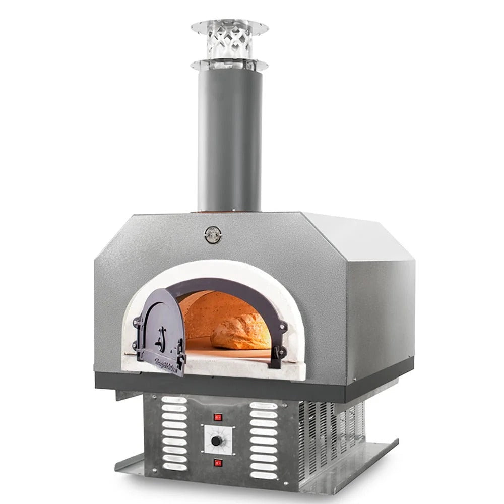 Chicago Brick Oven CBO-O-CT-750-HYB-NG Pizza Oven, 35 1/2" Wide - Silver Vein