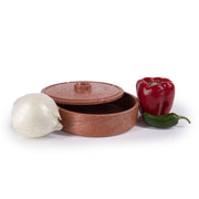 HS Inc. NHS1004 Jalapeno Tortilla Server, 7" Diameter, 12/Case - Red