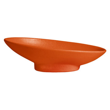 G.E.T. Enterprises GET Bugambilia Resin-Coated Aluminum Oval Sphere, 1.4 qt. - Brick Large