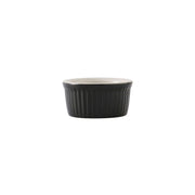 Tuxton Accessories Decorated China Ramekin, 2.5 oz., 48/Case - Black Ivory